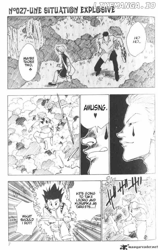 Hunter x Hunter, Chapter 27 image 02